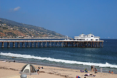USA, Kalifornien, Los Angeles und Umgebung, Am Strand von Malibu