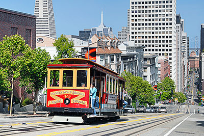 USA, Kalifornien, San Francisco und Umgebung, Stadtbesichtigung San Francisco