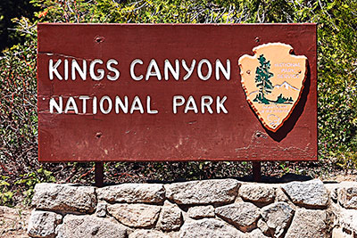 USA, Kalifornien, Sierra Nevada,Kings Canyon National Park, Fahrt zum Kings Canyon