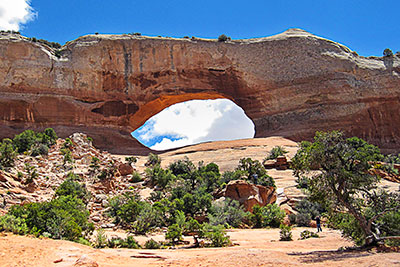 USA, Utah, Colorado Plateau,Grand County, Wilson Arch südlich von Moab