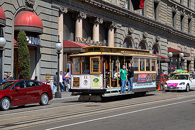 USA, Kalifornien, San Francisco und Umgebung, San Francisco Downtown am Union Square