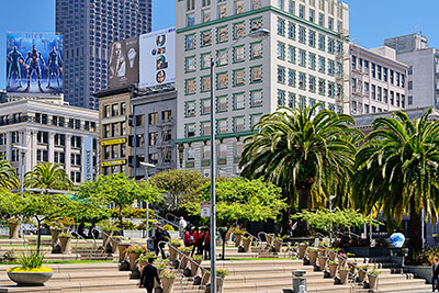 USA, Kalifornien, San Francisco und Umgebung, San Francisco Downtown am Union Square