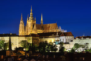 Reisebericht Tschechien, Region Prag und Umgebung, Tagestour in den <b>Stadtteil Hradschin</b> mit der Prager Burg und dem Dom St. Veit