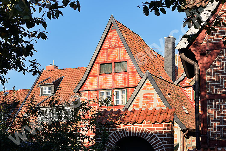 Deutschland, Niedersachsen, Lüneburger Heide, Häuser in der Altstadt in der Neuen Straße