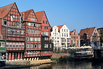 E-Postcards Gallery Germany, Lüneburger Heide, Photo motifs from the Hanseatic city Lüneburg
