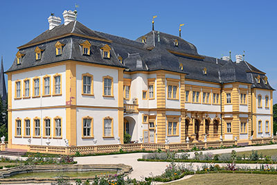 Deutschland, Bayern, Mainfranken, Schloss und Hofgarten Veitshöchheim