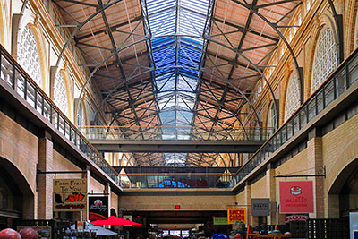 USA, Kalifornien, San Francisco und Umgebung, In den Markthallen am Ferry Building