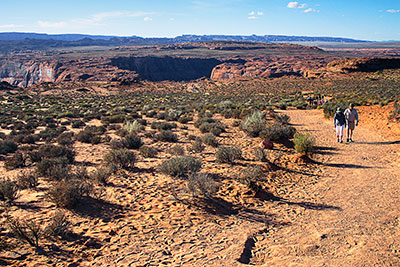 USA, Arizona, Colorado Plateau,Glen Canyon, Trail zum Horseshoe Bend