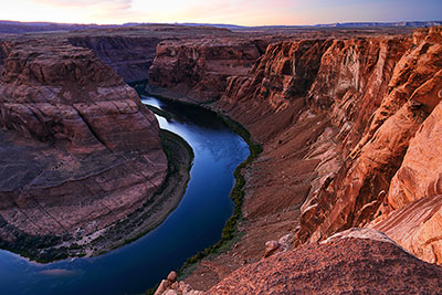 USA, Arizona, Colorado Plateau,Glen Canyon, Der Colorado River am Horseshoe Bend
