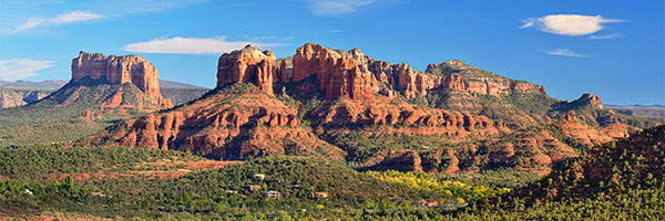 USA, Arizona, Verde Valley, Ausblick von der Upper Red Rock Loop Road