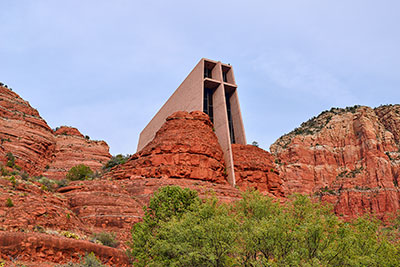 USA, Arizona, Verde Valley, Chapel of the Holy Cross südlich von Sedona