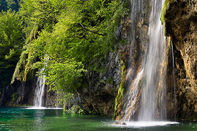 Reisebericht Kroatien; Region Mittelkroatien; Wanderungen im <b>Nationalpark Plitvicer Seen</b>