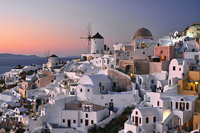 Reiseblog Griechenland, Inselhopping auf den griechischen Kykladen, Sonnenunter­gangsfotos auf der Insel Santorin