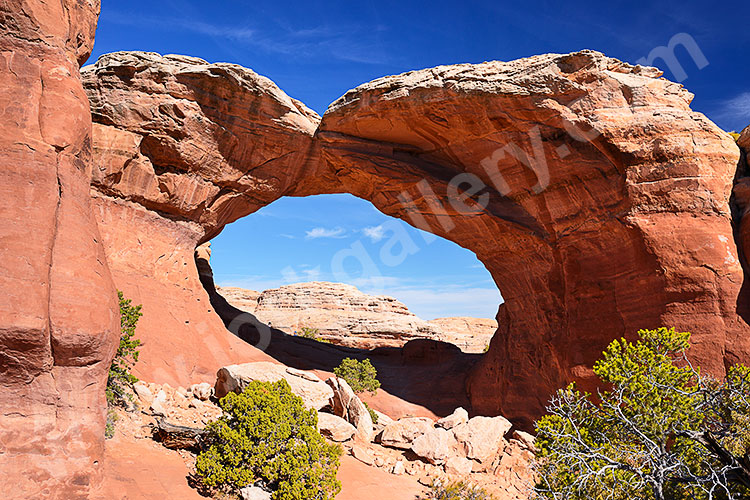 USA, Utah, Colorado Plateau,Arches National Park, Broken Arch