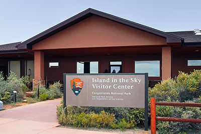USA, Utah, Colorado Plateau,Canyonlands National Park, Visitor Center Island in the Sky