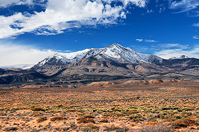 USA, Utah, Colorado Plateau,Henry Mountains, Auf der Utah State Route 276 in Richtung Westen zu den Henry Mountains