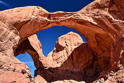 USA, Utah, Colorado Plateau,Arches National Park, Double Arch