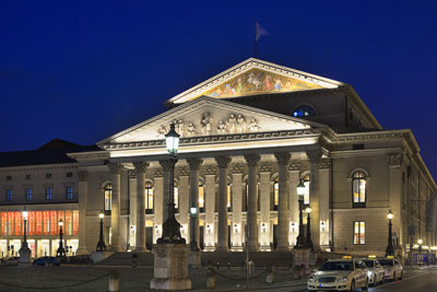 Deutschland, Bayern, München und Umgebung, Die Bayerische Staatsoper am Max-Joseph-Platz