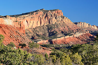 USA, Utah, Colorado Plateau,Capitol Reef National Park, Waterpocked Fold am Scenic Drive
