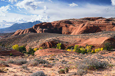 USA, Utah, Colorado Plateau,Henry Mountains, Landschaft entlang der Utah State Route 276