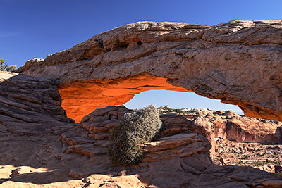 USA, Utah, Colorado Plateau,Canyonlands National Park, Mesa Arch