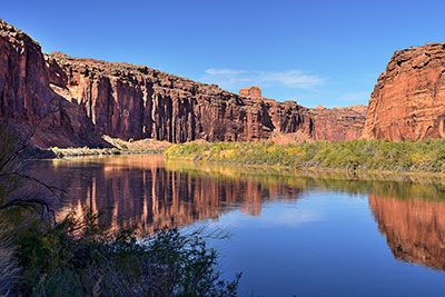 Fotogalerie USA, Utah, Colorado Plateau,Grand County, Colorado River entlang des Canyons am Intrepid Potash