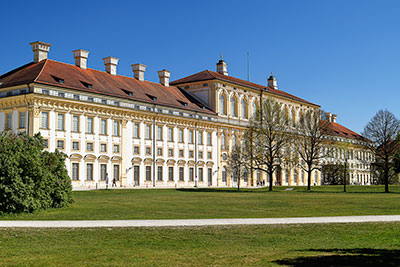 Deutschland, Bayern, München und Umgebung, Parkanlage vor dem Schloss Schleißheim