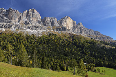 Italien, Trentino-Südtirol, Dolomiten,Schlern-Rosengarten, An der Frommer Alm am Rosengarten