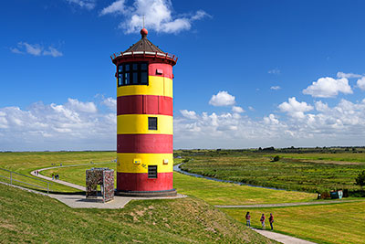 Fotogalerie Deutschland, Niedersachsen, Nordseeküste,Ostfriesland, Pilsumer Leuchtturm