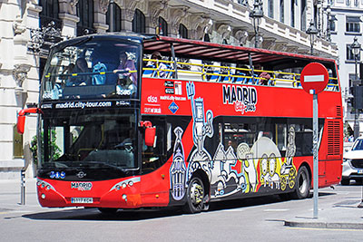 Spanien, Madrid, Madrid und Umgebung, Reisebus Madrid City Tour