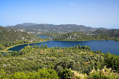 Kroatien, Dubrovnik-Neretva, Dalmatien,Süddalmatien, Die Bacina-Seen zwischen den Ortschaften Bacina und Ploce
