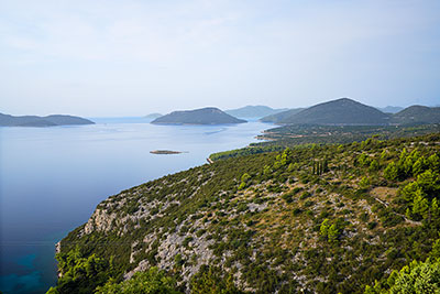 Kroatien, dubrovnik-Neretva, Dalmatien,Süddalmatien, Auf der Küstenstraße nordwestlich von Dubrovnik