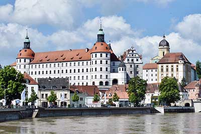 Reiseblog, Deutschland, Tagesausflug nach Neuburg an der Donau, Fotomotive in der historischen Altstadt von Neuburg an der Donau