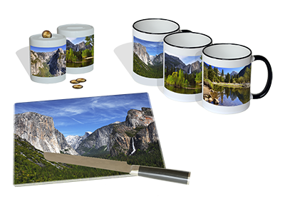 Fotogeschenke, Souvenirs, Yosemite Nationalpark in Kalifornien