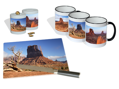 Fotogeschenke mit Motiven aus USA, Thema "Monument Valley in Arizona / Utah"