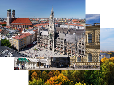 Bildschirmschoner Deutschland, Thema "Unterwegs in der Altstadt von München"