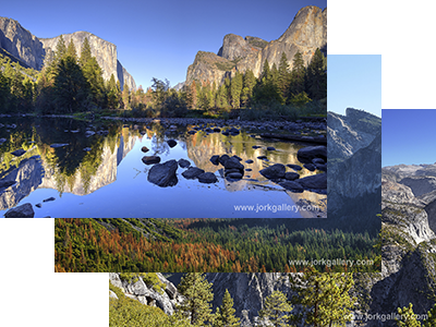 Screen saver USA, subject "Yosemite National Park in California"