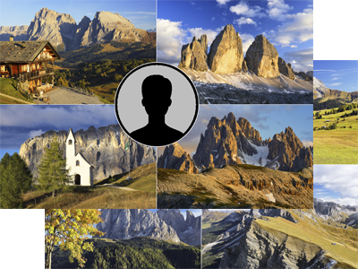 E-Postkarten, E-Cards, eCards, Italien, Südtirol,Dolomiten