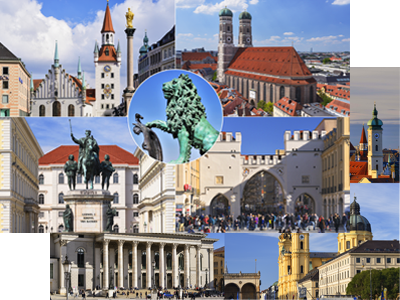 E-Postkarten, Deutschland, Deutschland, Region München und Umgebung